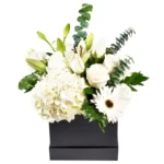 Цветы в коробке Весенний день